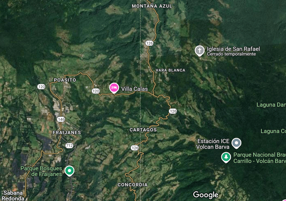 Rutas alternas por Vara Blanca y Poasito alivian cierre de la Ruta&nbsp;32