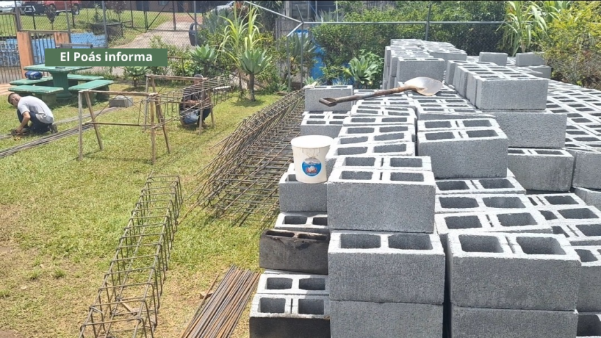 Escuela Nicolás Chacón Vargas inicia construcción de muro de&nbsp;retención