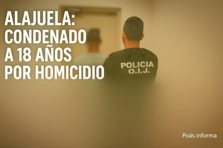 Admite culpa y recibe 18 años en&nbsp;Alajuela