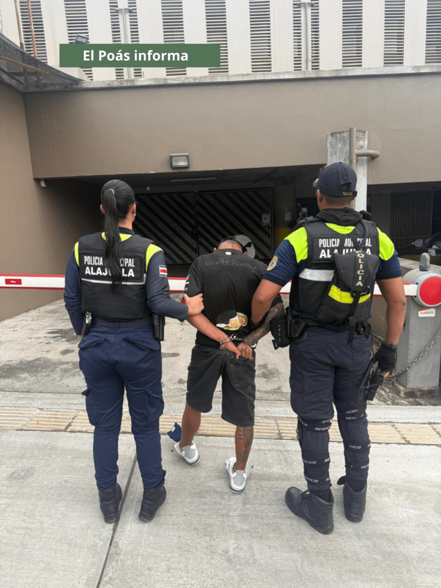 Capturan a cinco hombres buscados en&nbsp;Alajuela