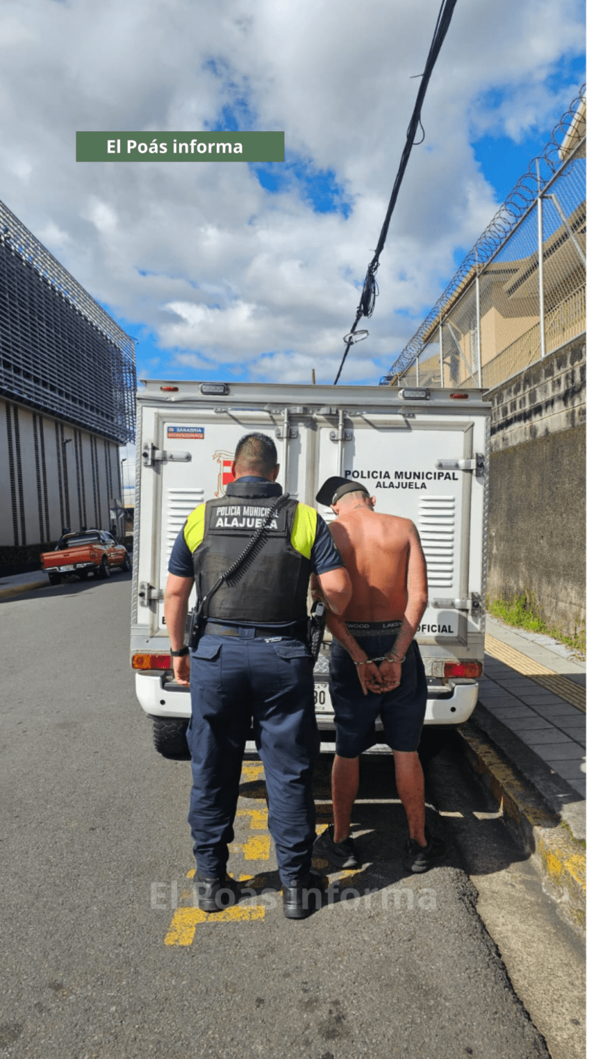 Detienen a hombre por abuso sexual en&nbsp;Alajuela
