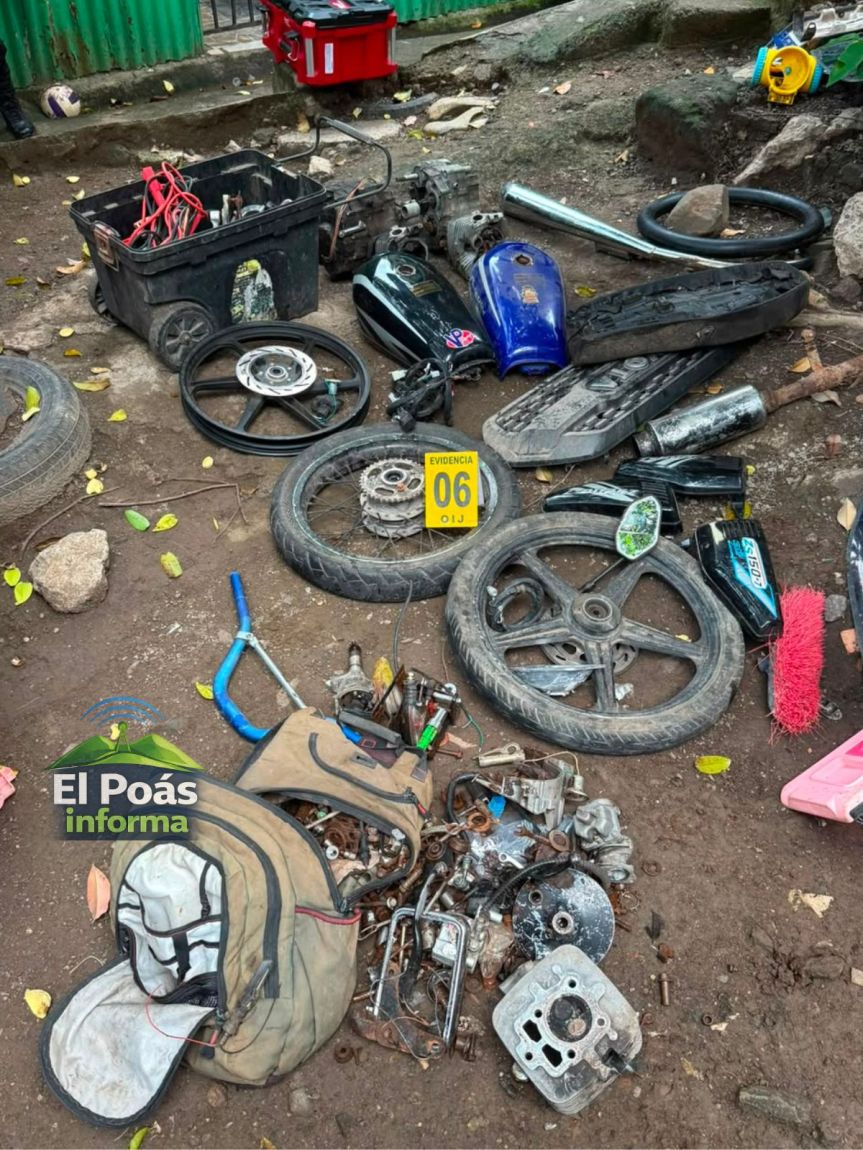 OIJ detiene a sospechoso de robar&nbsp;motocicletas