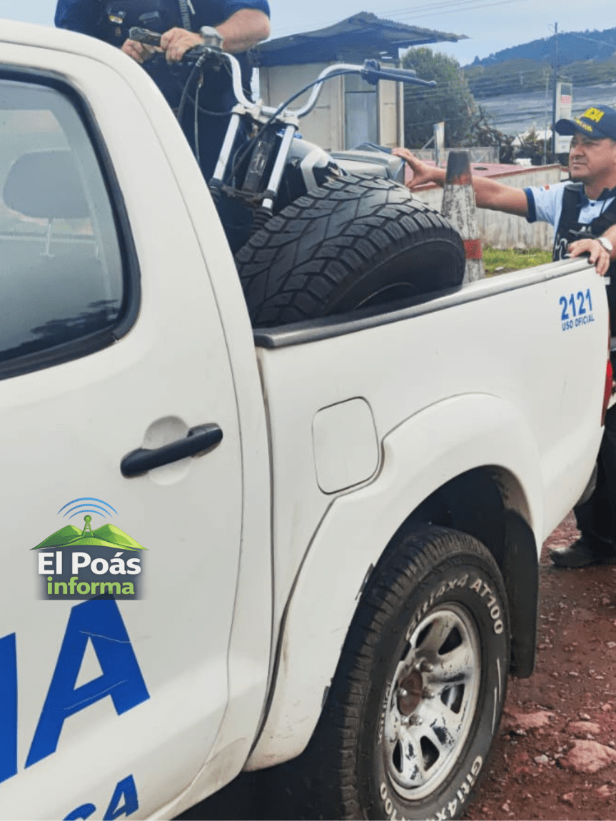 Menor detenido en Fraijanes conducía moto&nbsp;robada